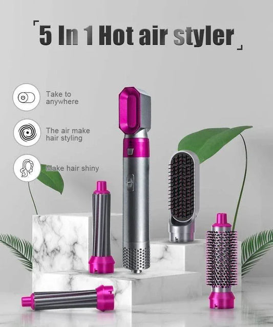 Muti-Functional 5 IN 1 Hair Styling Tool